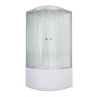 Душевая кабина Deto L 990 с гм. и эл. 90х90х215 см